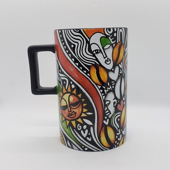Starbucks Coffee Stories 2018 Laolu Senbanjo Mug - Picture 1 of 8